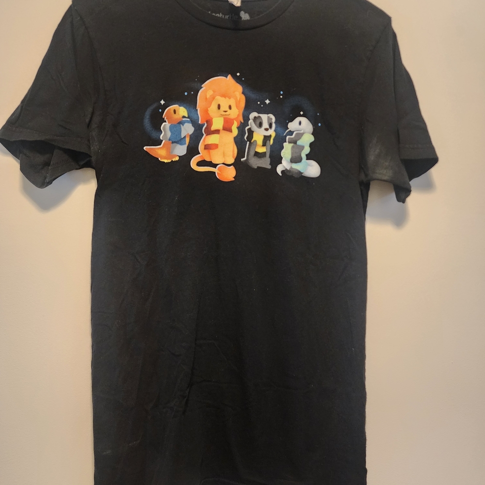 Black Graphic Short Sleeve Tee